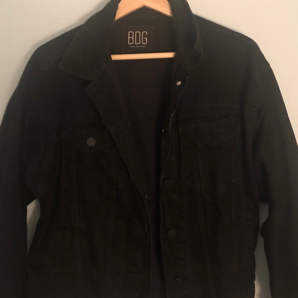 Urban Outfitters Black Denim Jacket (BDG)